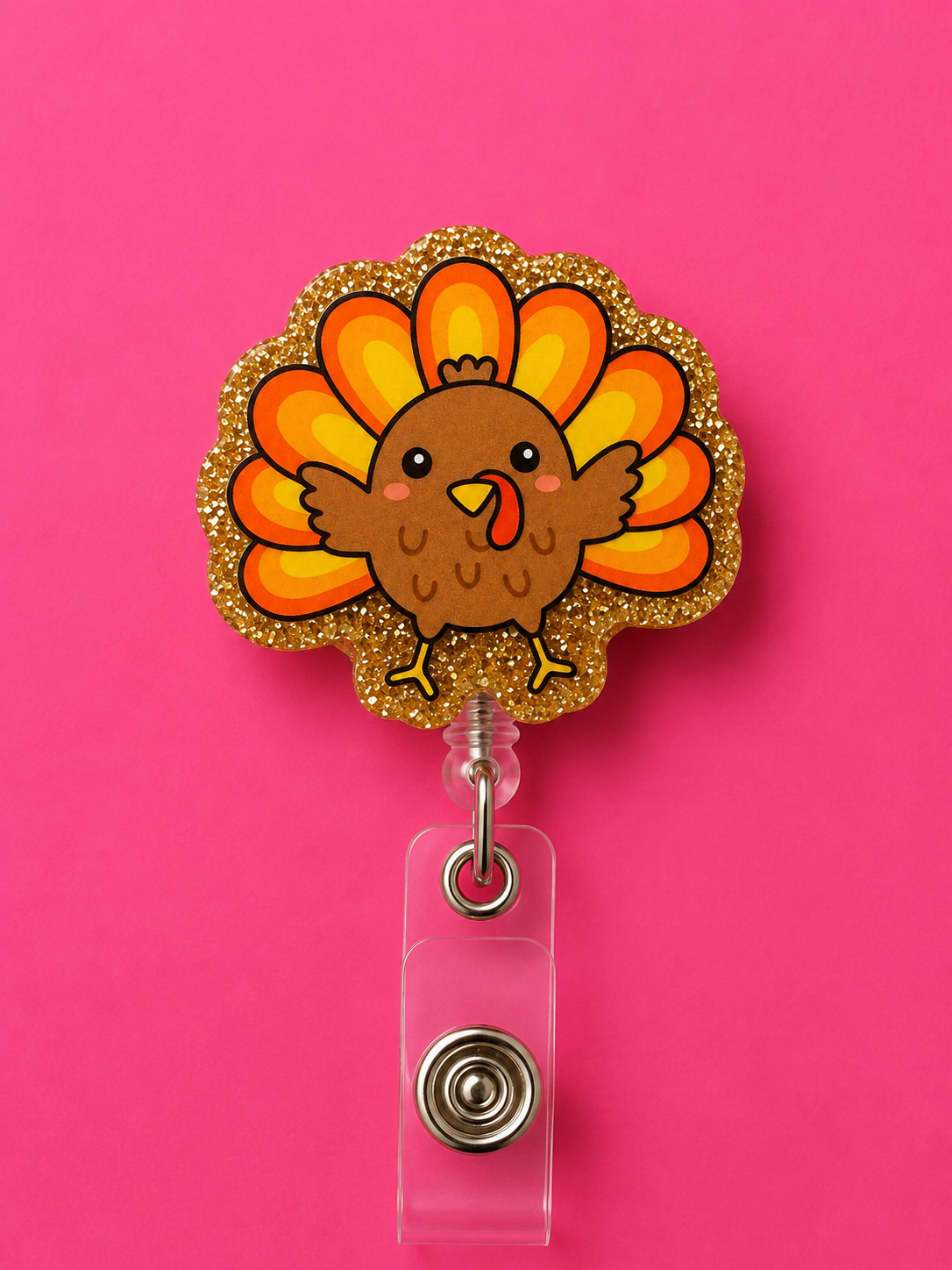 Little Turkey Badge Reel
