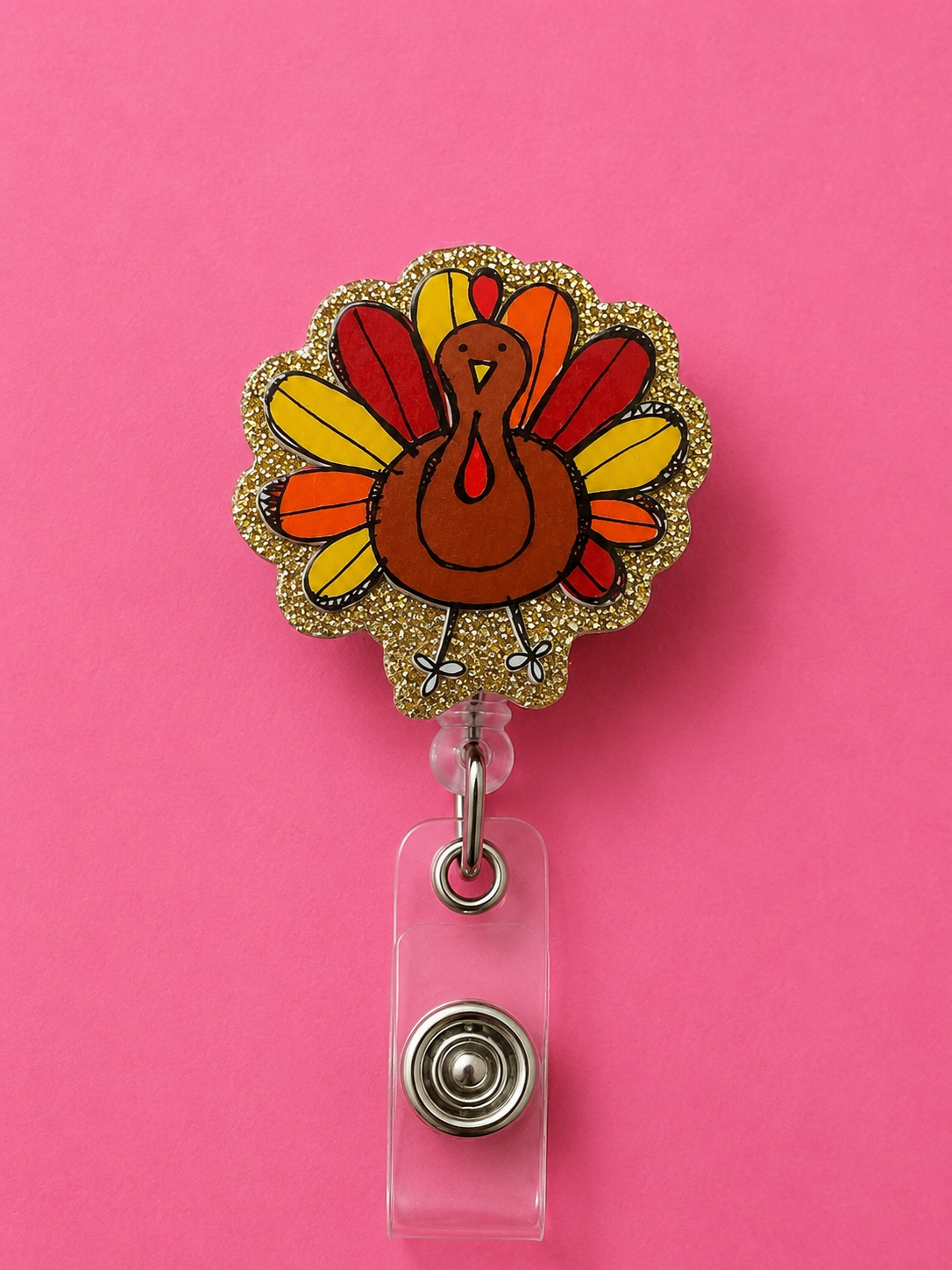 Big Turkey Badge Reel