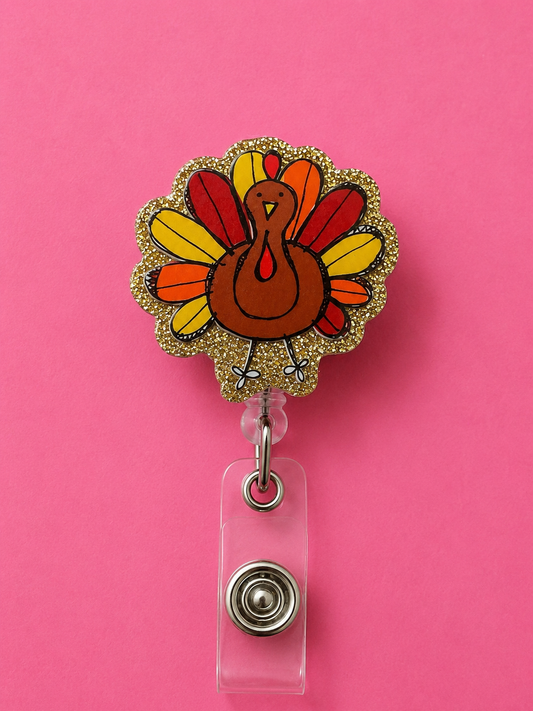 Big Turkey Badge Reel