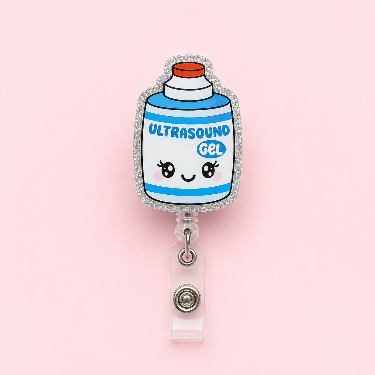 Ultrasound Gel Badge Reel