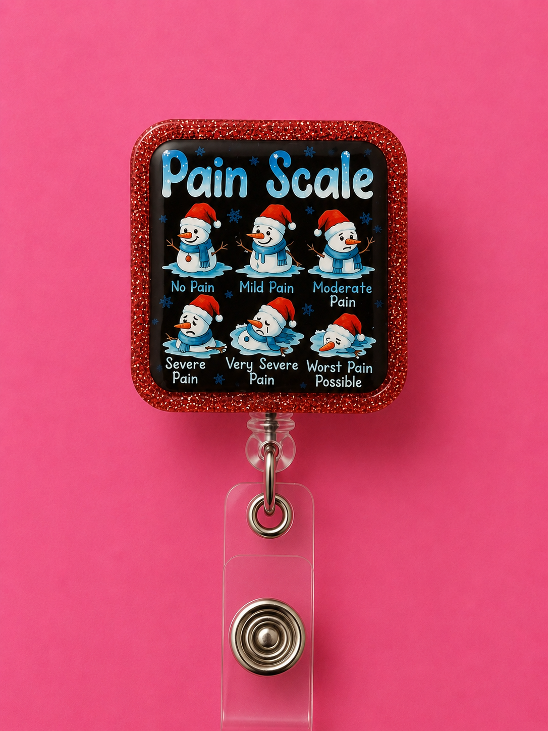 Pain Scale Badge Reel