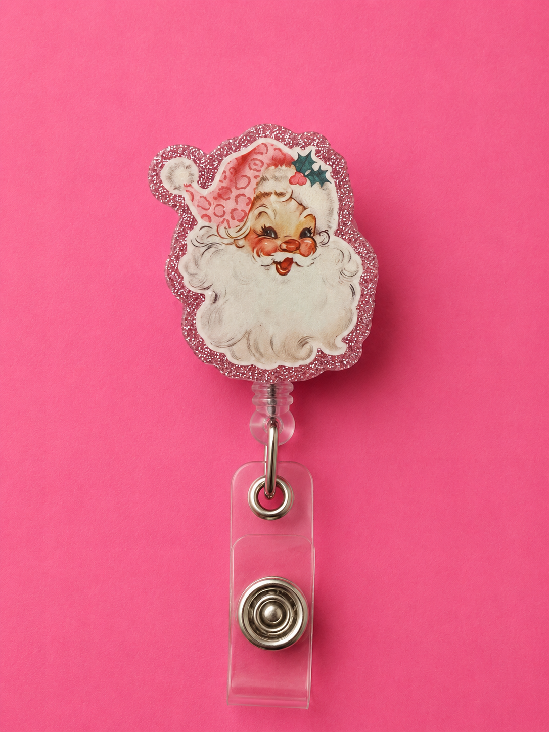 Santa Baby Badge Reel