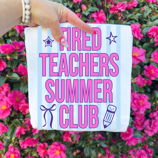 Tired Teacher Tee