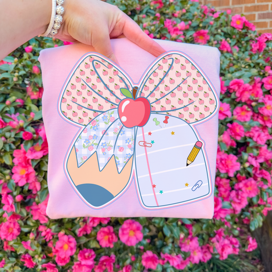 Teacher Bow Tee