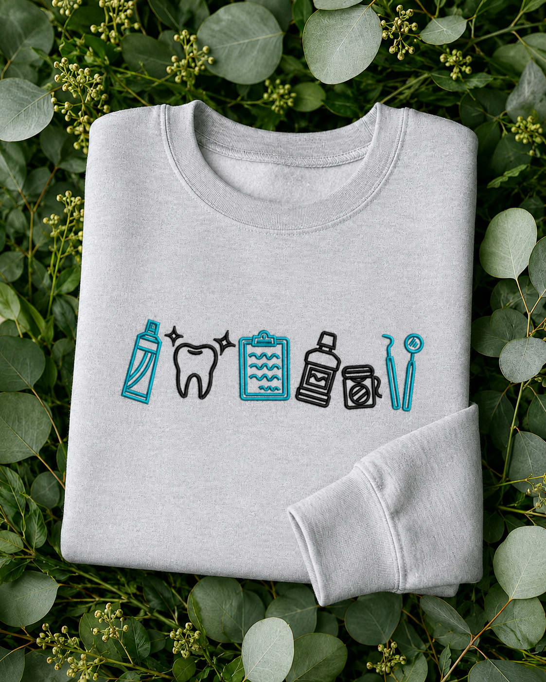 Dental Embroidered Sweatshirt